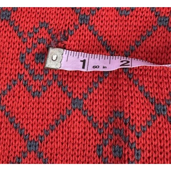 Vtg 60s 70s Smiley Hat Ski Beanie Wool Striped Apres Cap Snow Toboggan Toque - Picture 7 of 9